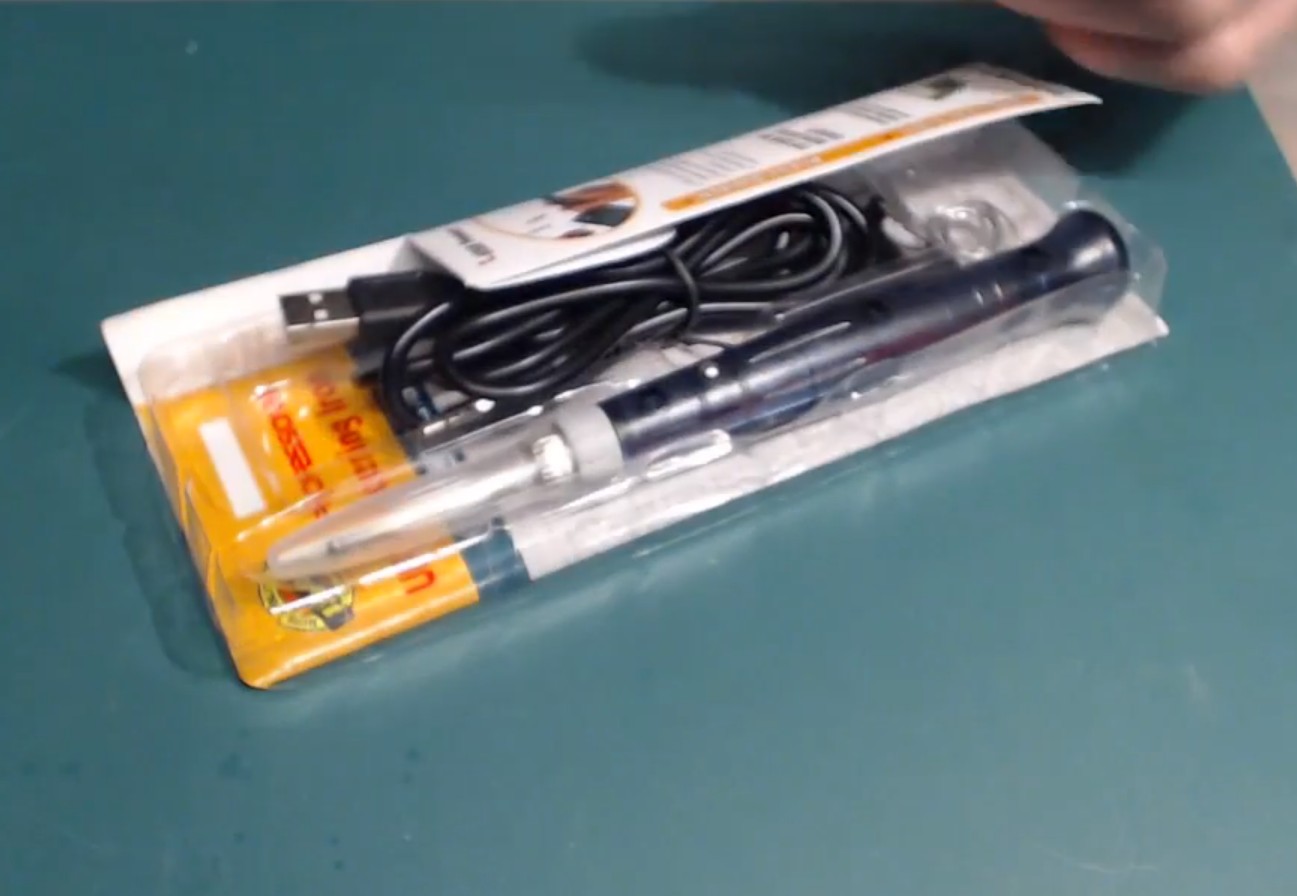 USB Soldering Iron 8W – Video Review